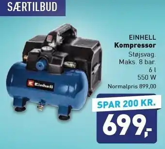 ALDI Einhell kompressor tilbud