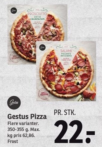 SPAR Gestus pizza tilbud