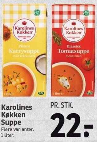 SPAR Karolines køkken suppe tilbud