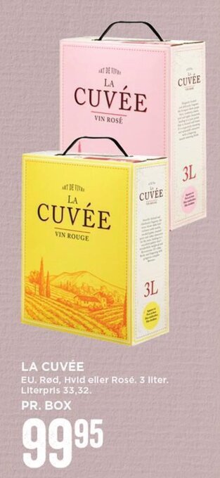 MENY La Cuvée tilbud