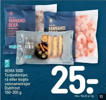 REMA 1000 REMA 1000 Torpedorejer tilbud