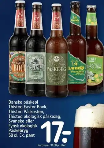 Danske Påskeøl Thisted Easter Bock