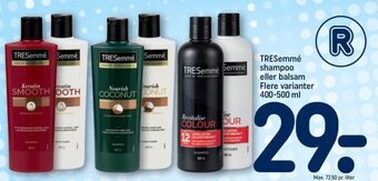REMA 1000 Tresemmé Shampoo eller Balsam tilbud