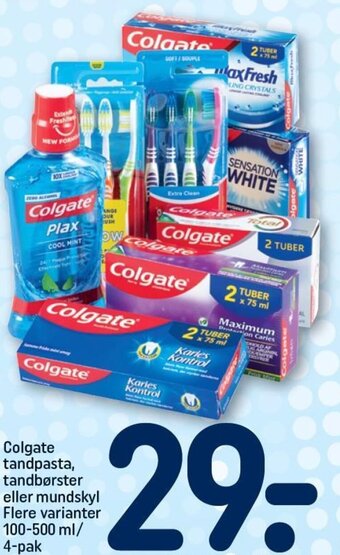 REMA 1000 Colgate Tandpasta tilbud