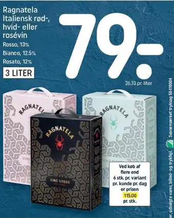 Ragnatela Italiensk Rød