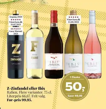Z-zinfandel eller ibis