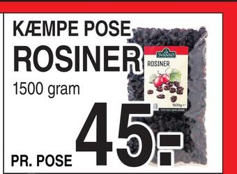 ABC Lavpris Rosiner tilbud