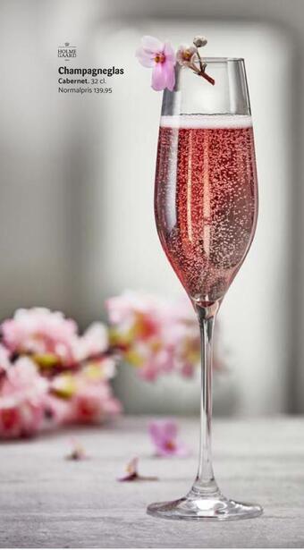 Kop & Kande Champagneglas tilbud