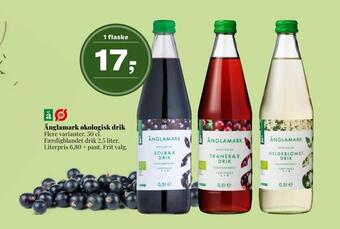 Dagli'Brugsen Änglamark økologisk drik tilbud