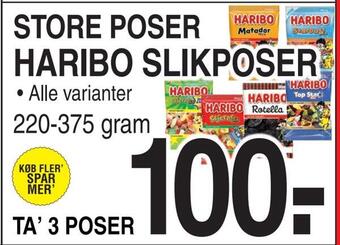 ABC Lavpris Haribo slikposer tilbud