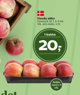 Dagli'Brugsen Danske æbler tilbud