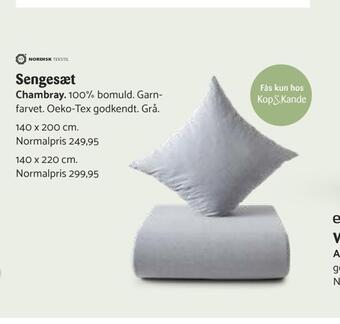 Kop & Kande Sengesæt tilbud