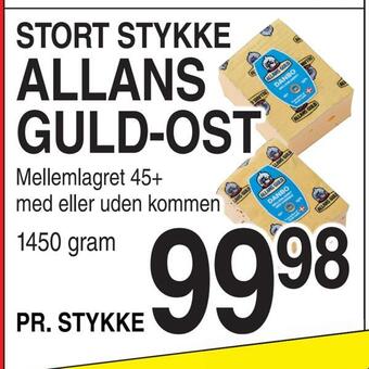 ABC Lavpris Allans guld-ost tilbud