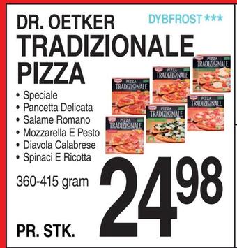 ABC Lavpris Tradizionale pizza tilbud