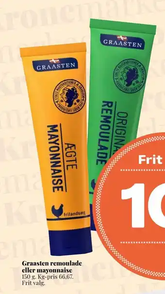 Dagli'Brugsen Graasten remoulade eller mayonnaise tilbud