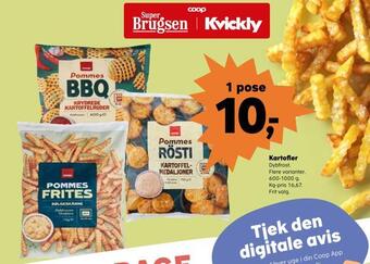 Kvickly Kartofler tilbud