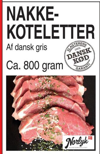 ABC Lavpris Nakkekoteletter tilbud