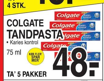 ABC Lavpris Tandpasta tilbud