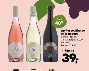 Kvickly Ap rosso, bianco eller rosato tilbud