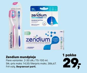 Kvickly Zendium mundpleje tilbud