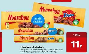 Dagli'Brugsen Marabou chokolade tilbud