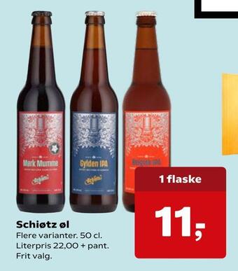 Dagli'Brugsen Schiøtz øl tilbud