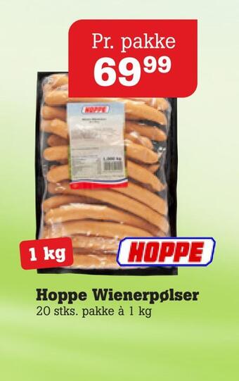 Poetzsch Padborg Hoppe wienerpølser tilbud
