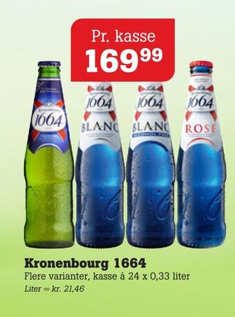 Poetzsch Padborg Kronenbourg 1664 tilbud