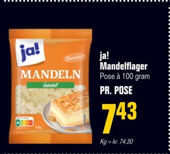 Poetzsch Padborg Ja! mandelflager tilbud