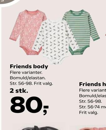 Kvickly Friends body tilbud