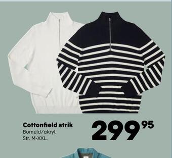 Kvickly Cottonfield strik tilbud