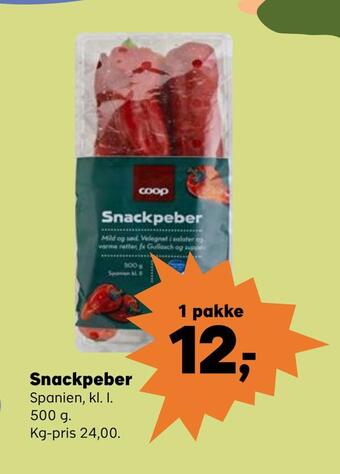SuperBrugsen Snackpeber tilbud