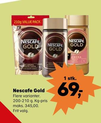 SuperBrugsen Nescafe gold tilbud
