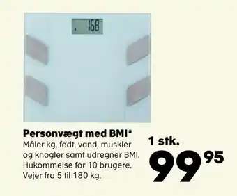 Personvægt med bmi