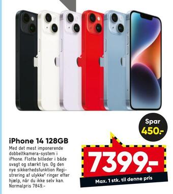Bilka Iphone 14 128gb tilbud