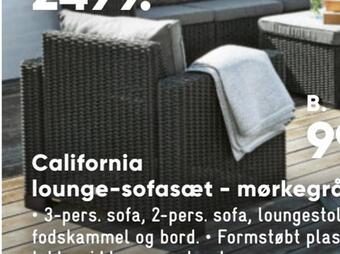 Bilka California loungestol tilbud
