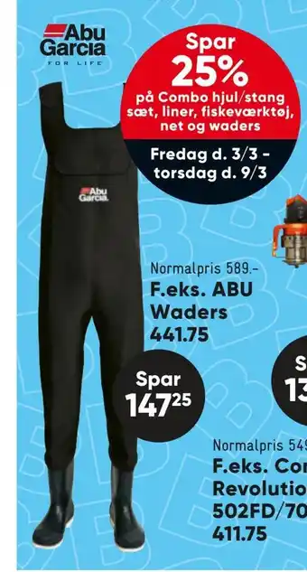 Bilka Abu waders tilbud