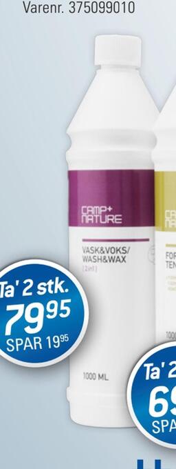 Shampoo vask & voks