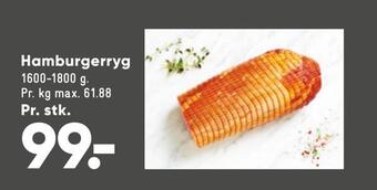 Bilka Hamburgerryg tilbud
