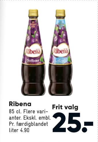 Bilka Ribena tilbud