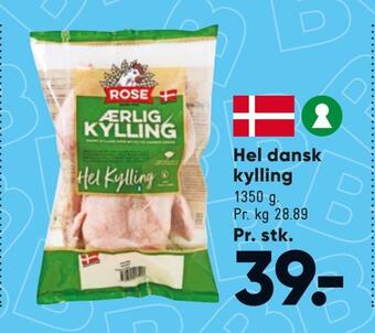 Bilka Hel dansk kylling tilbud