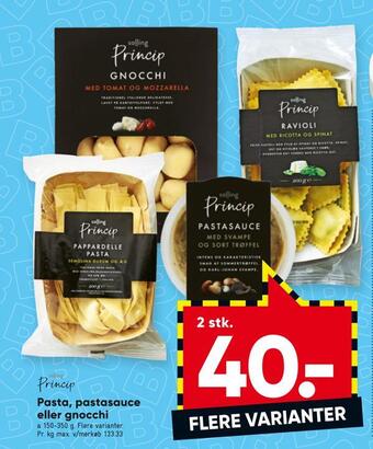 Bilka Pasta, pastasauce eller gnocchi tilbud