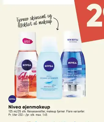 Bilka Nivea øjenmakeup tilbud