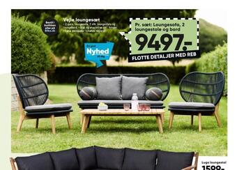 Bilka Vejle loungesæt tilbud