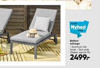 Bilka Belfort solvogn tilbud