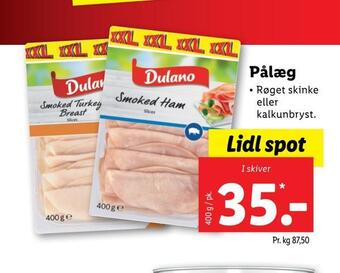 Lidl Pålæg tilbud