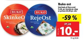 Lidl Buko ost tilbud