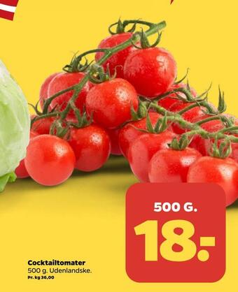 Netto Cocktailtomater tilbud