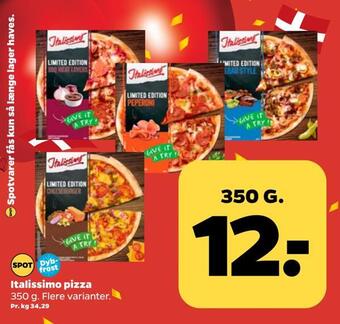 Netto Italissimo pizza tilbud