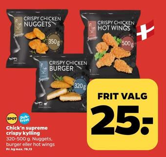 Netto Chick'n supreme crispy kylling tilbud